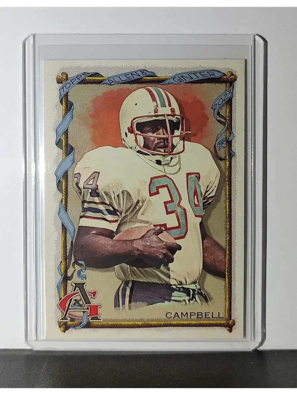 Earl Campbell 2023 Topps Allen & Ginter NFL #410 Card Houston Oilers
